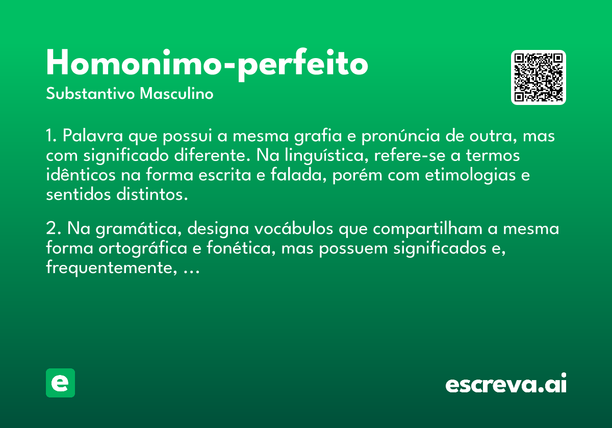 homonimo-perfeito