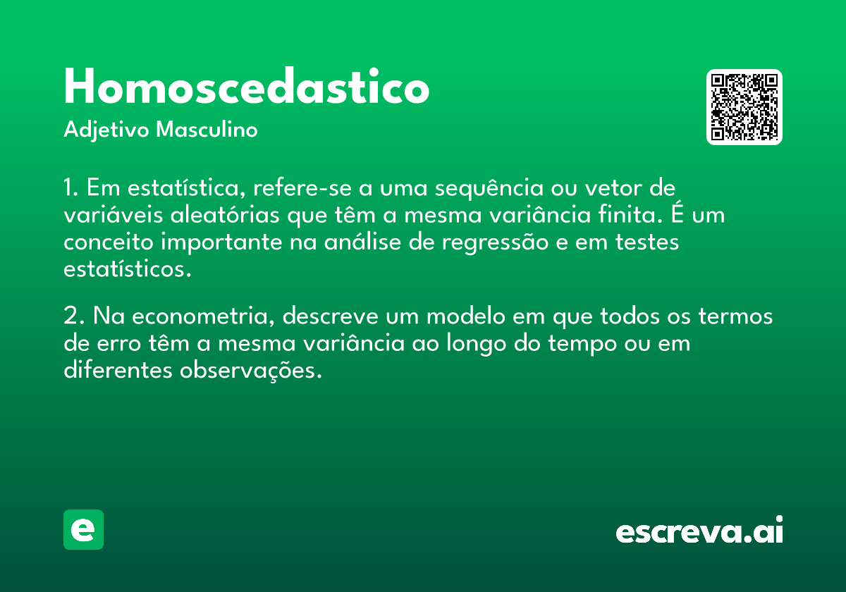homoscedastico