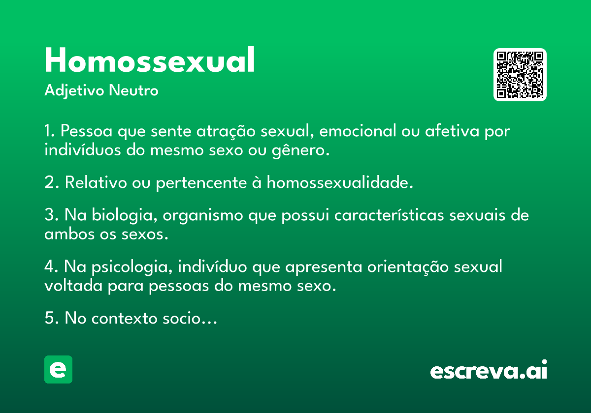 homossexual
