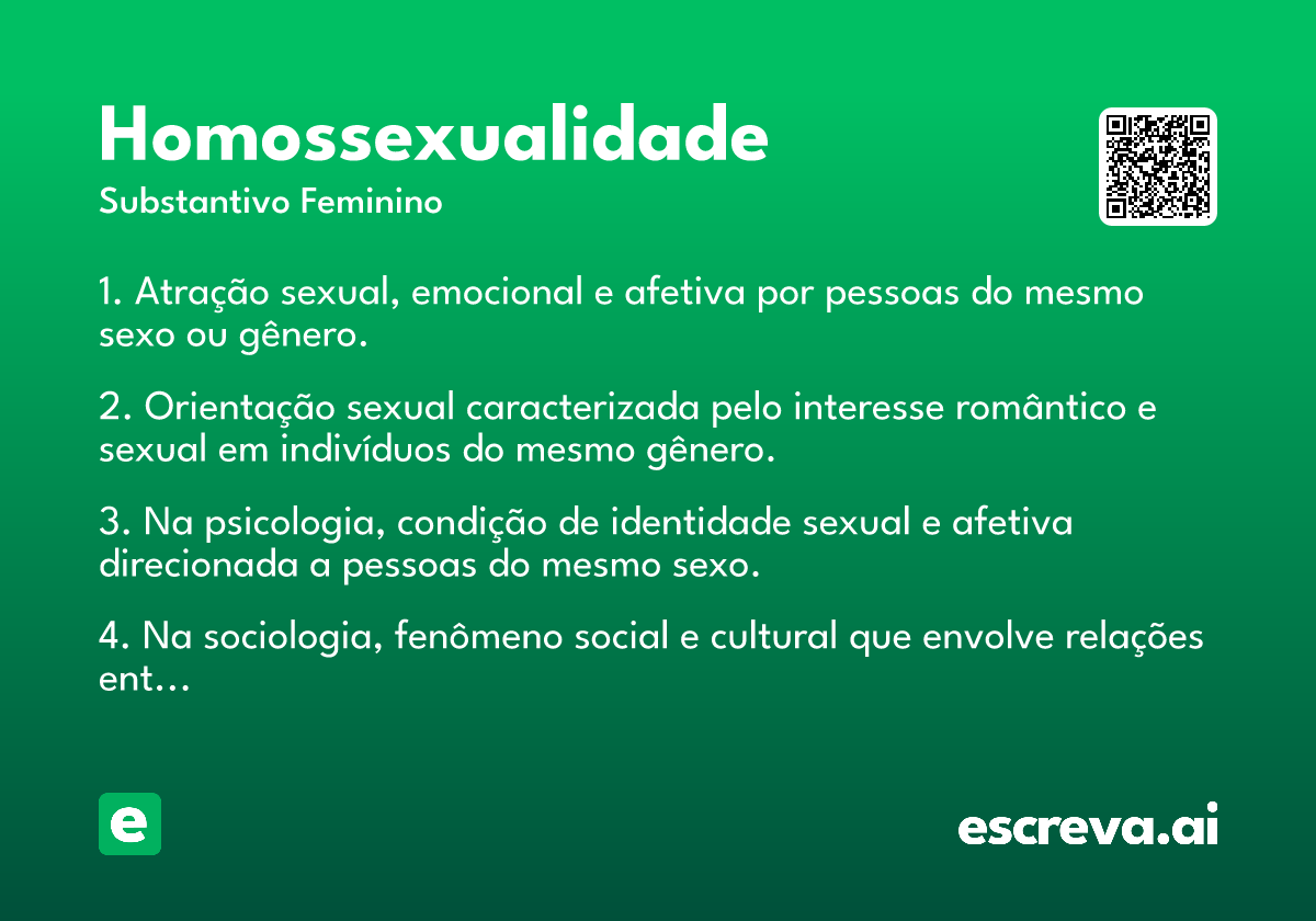 homossexualidade