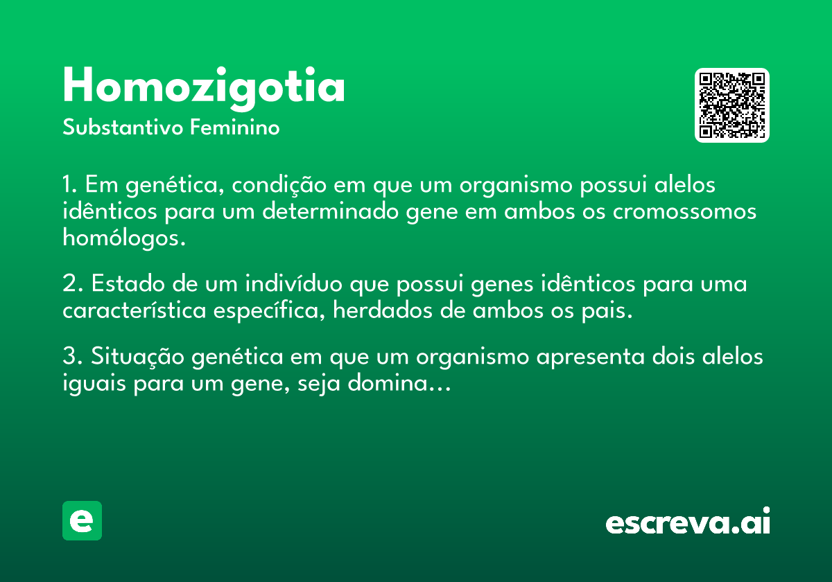 homozigotia