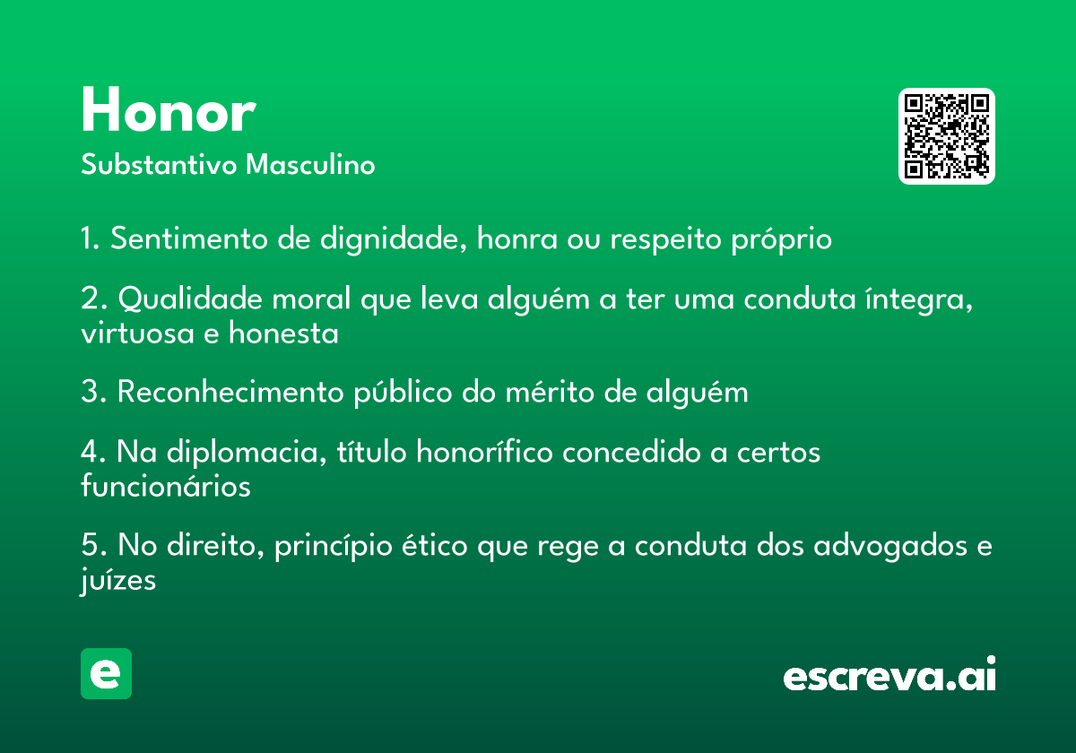 honor