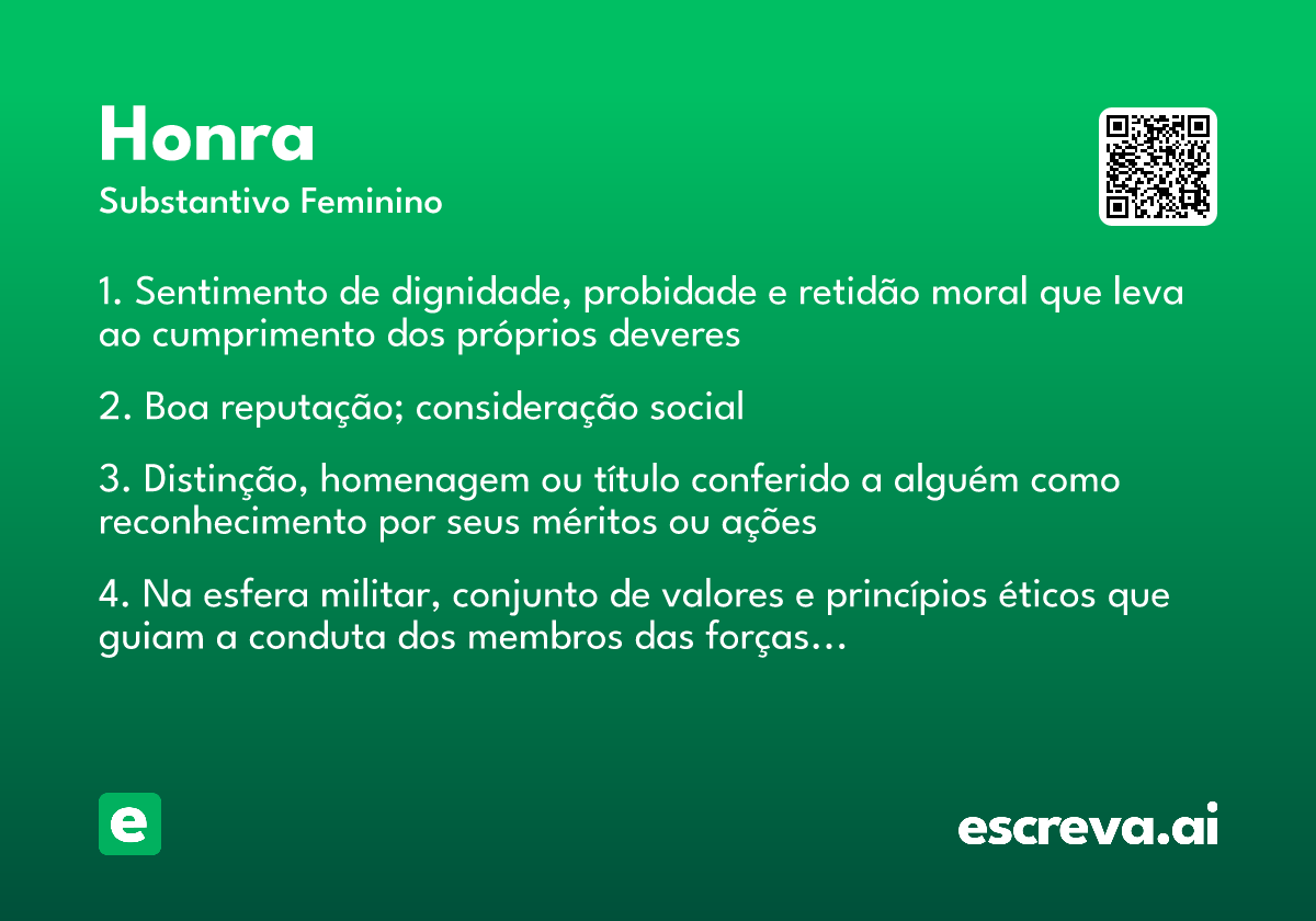 honra