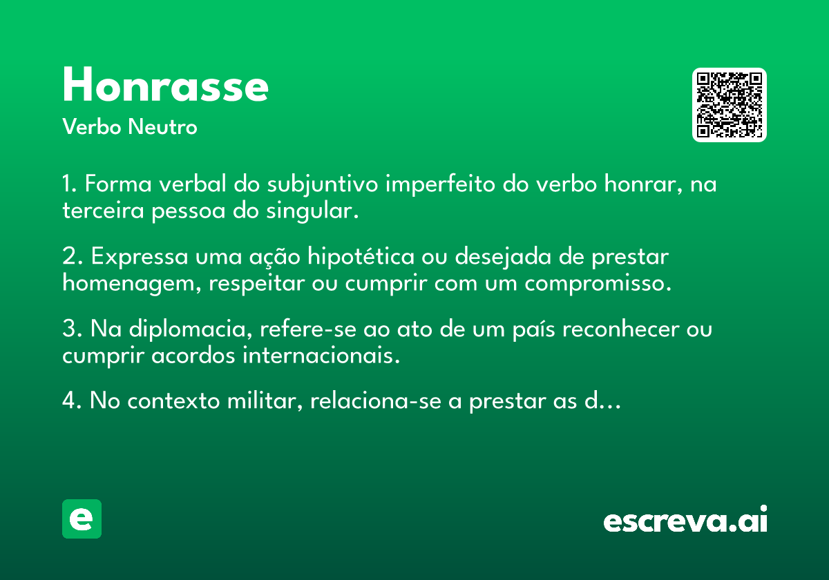 honrasse