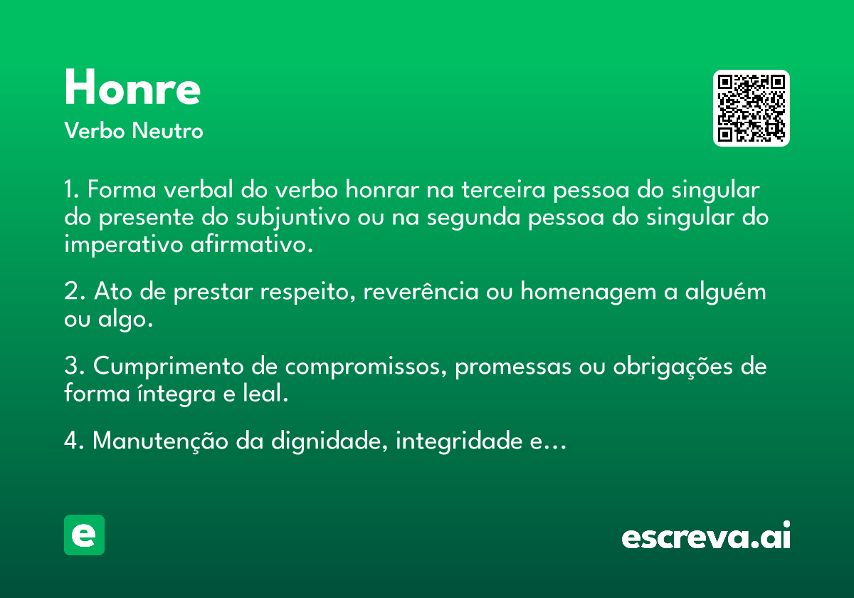 honre