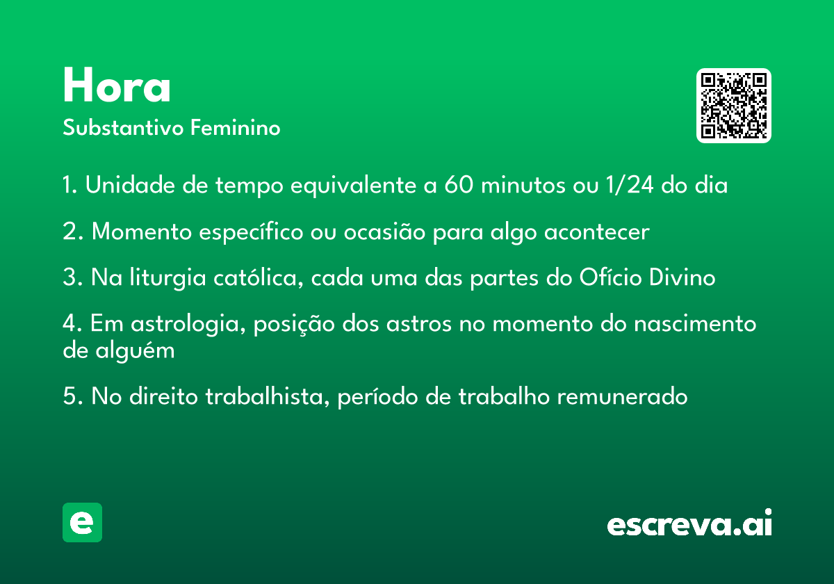 hora