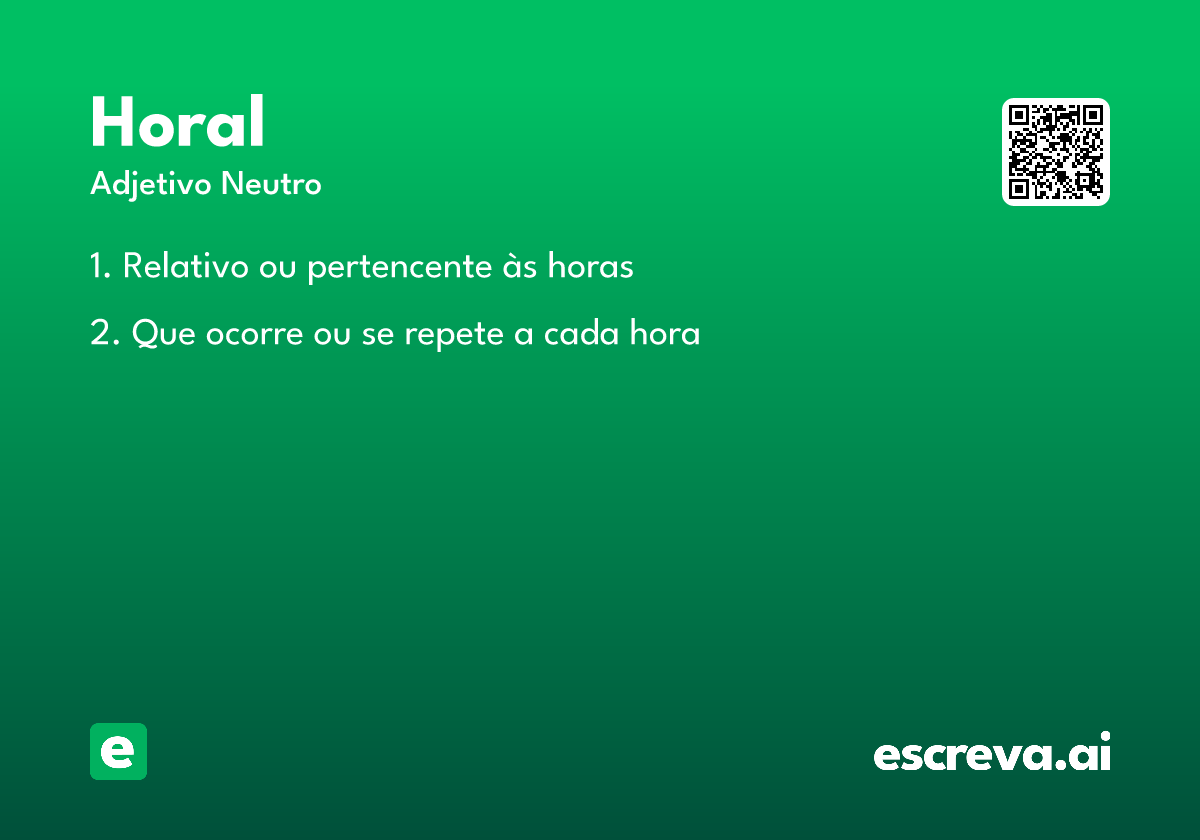 horal