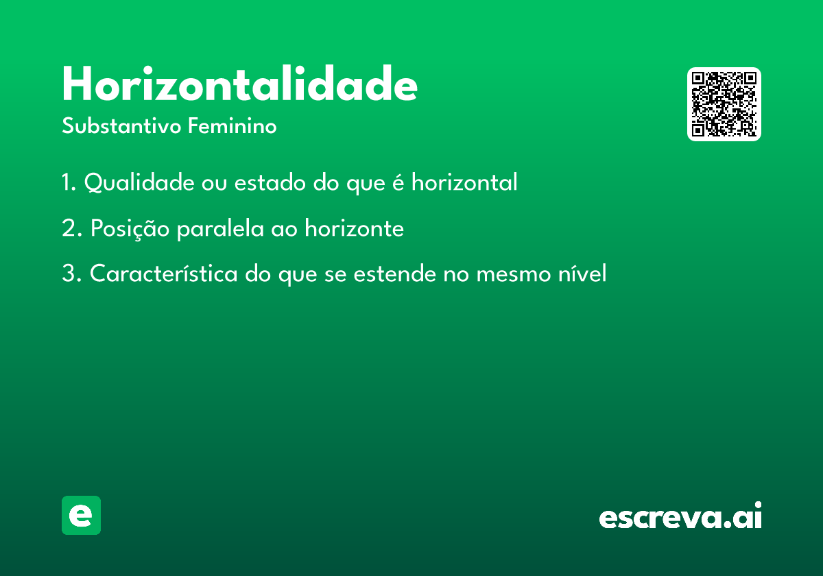 horizontalidade