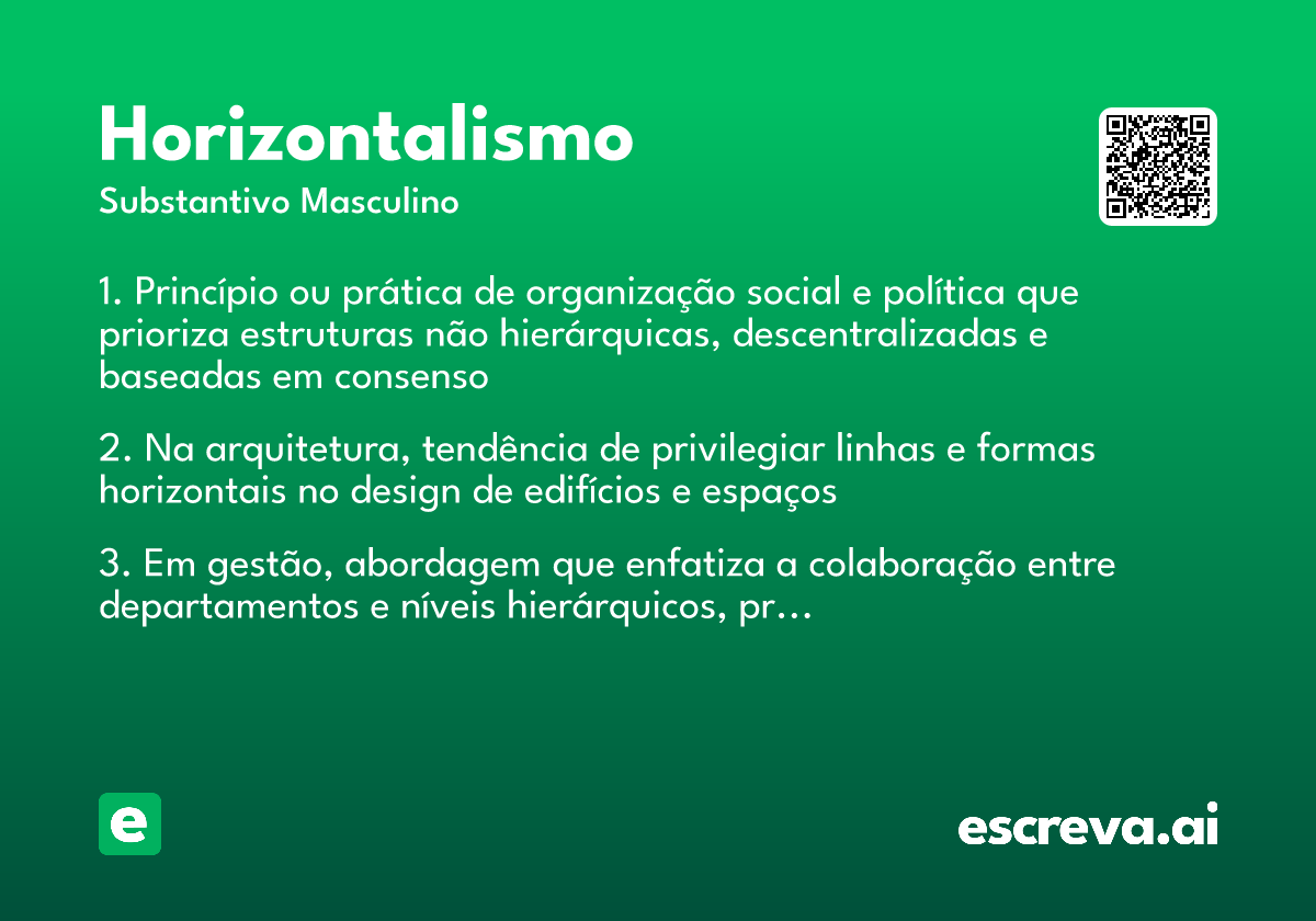 horizontalismo