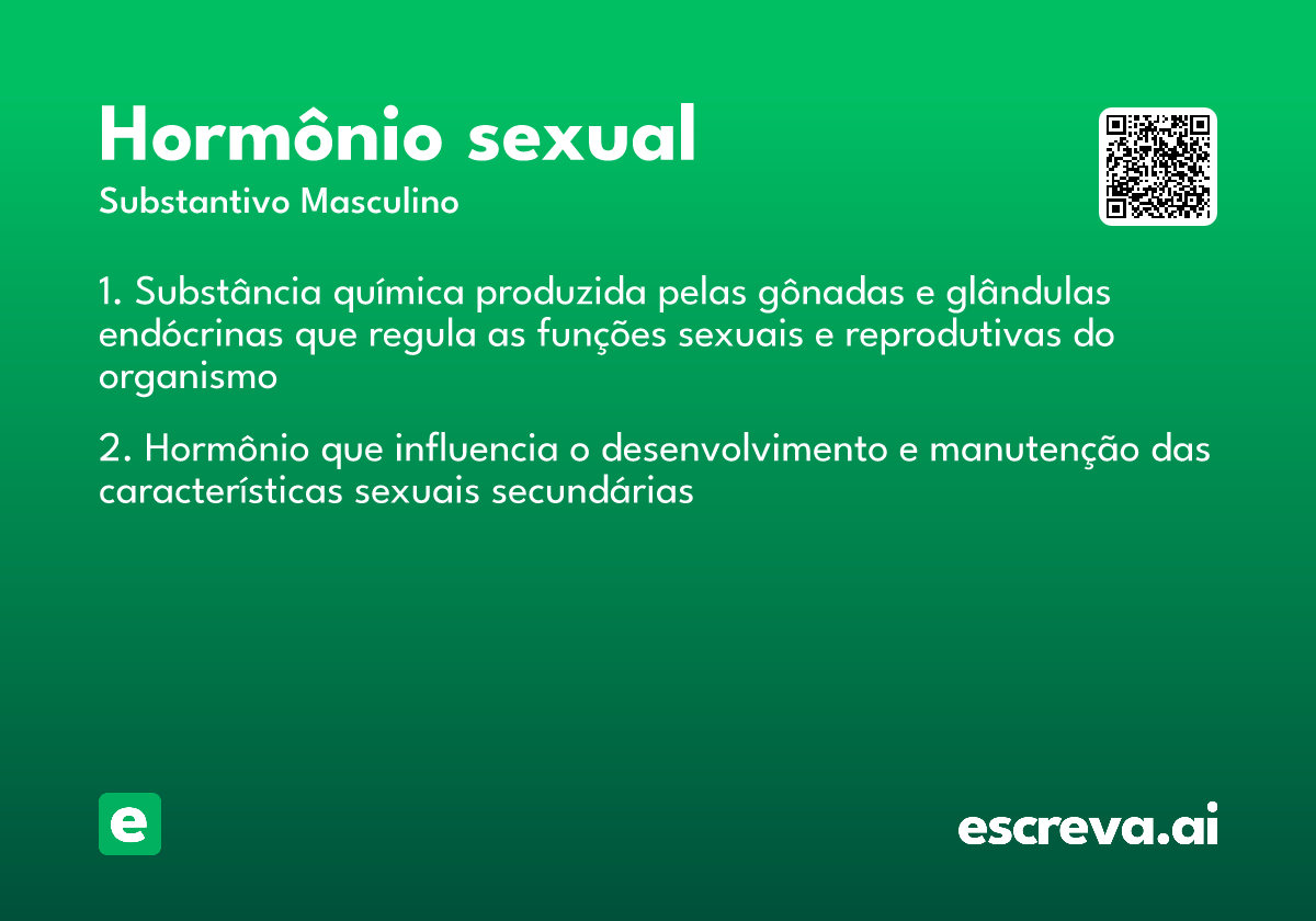 hormônio sexual