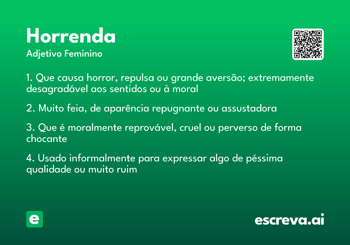 horrenda