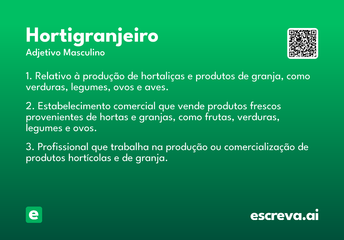hortigranjeiro