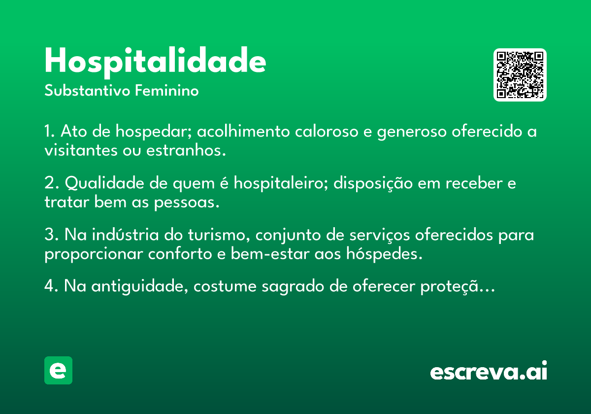 hospitalidade