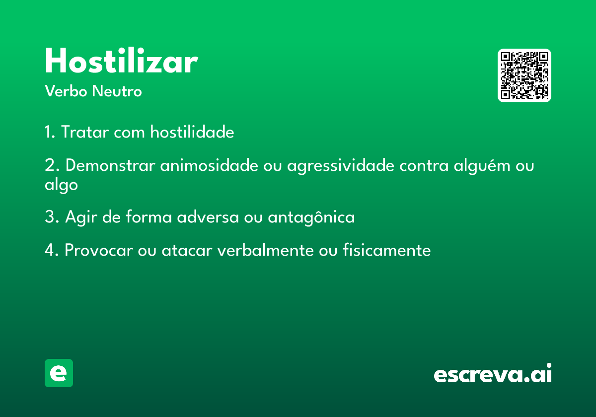 hostilizar