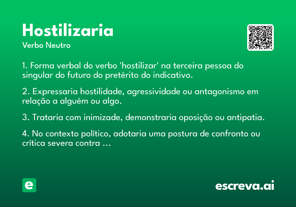 hostilizaria