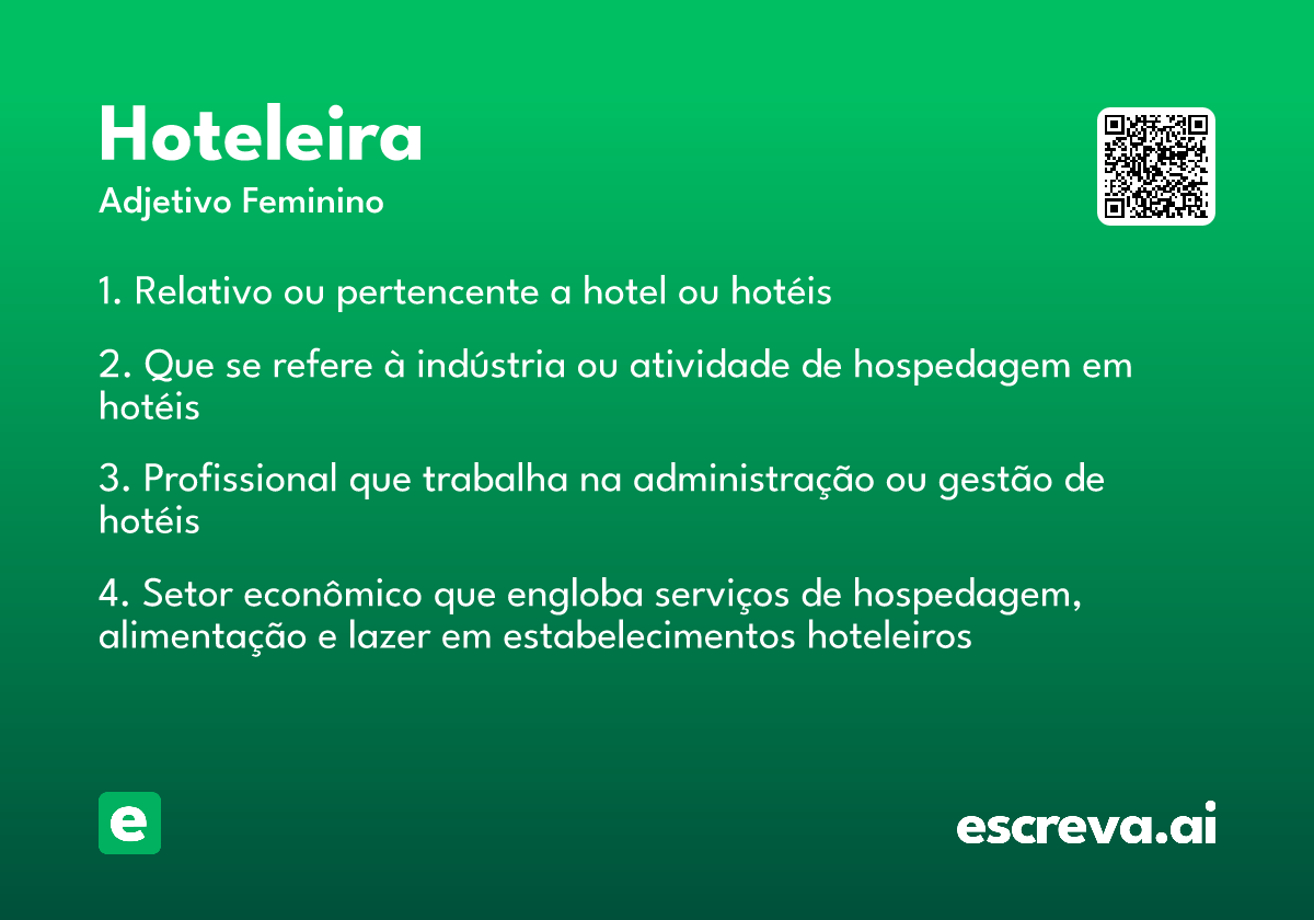 hoteleira