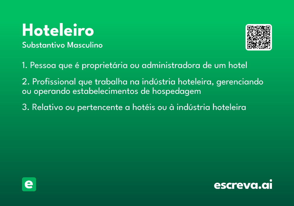 hoteleiro