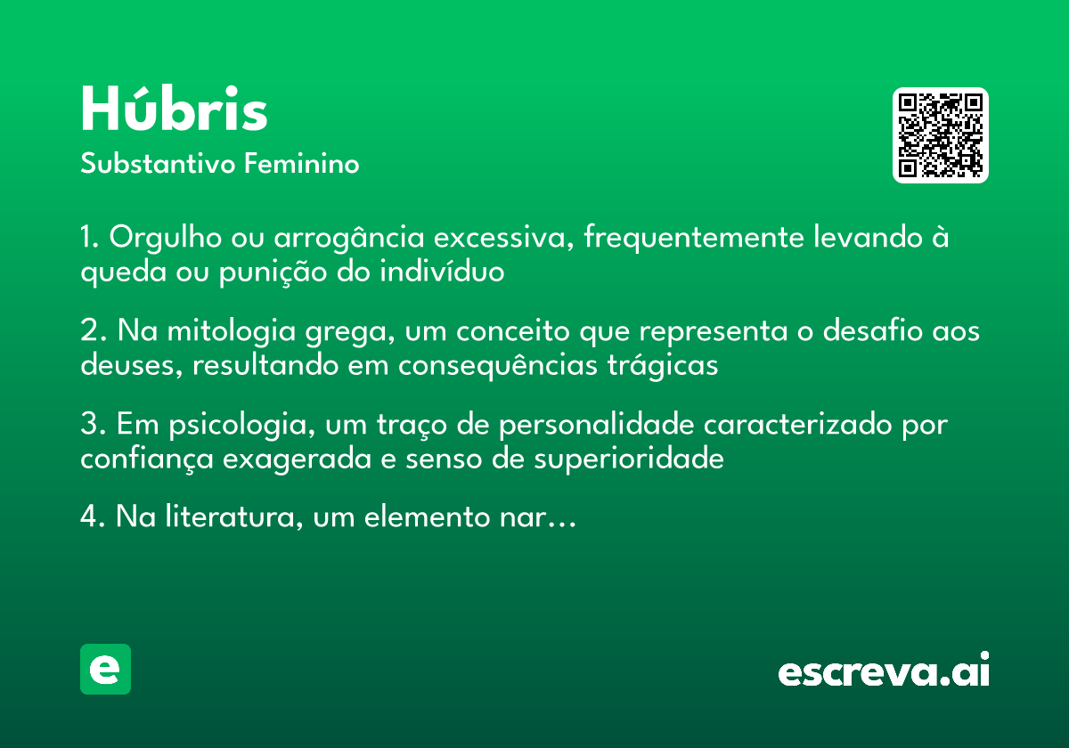 húbris