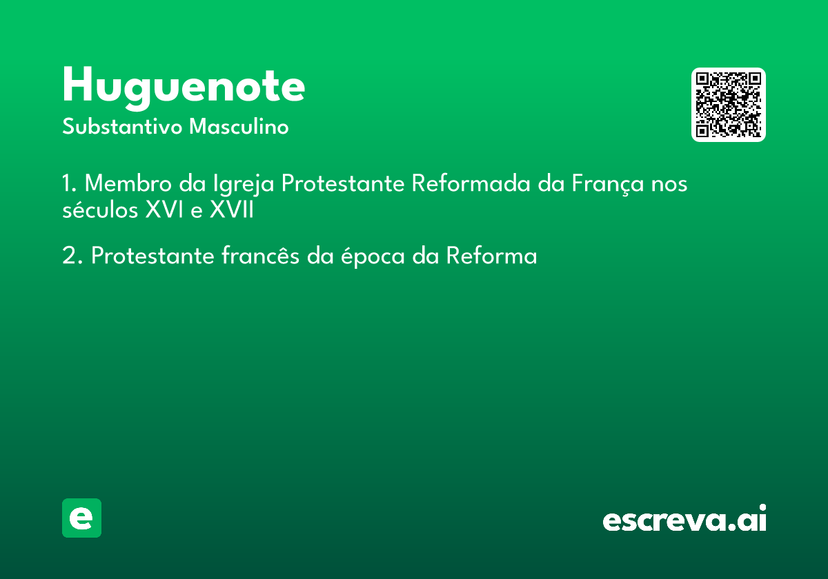 huguenote