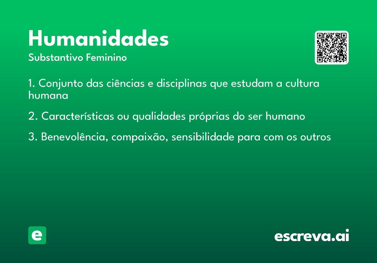 humanidades