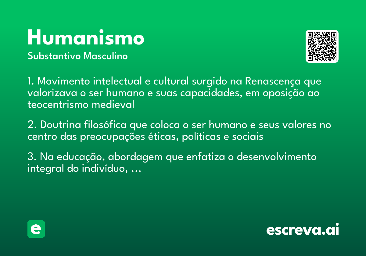 humanismo