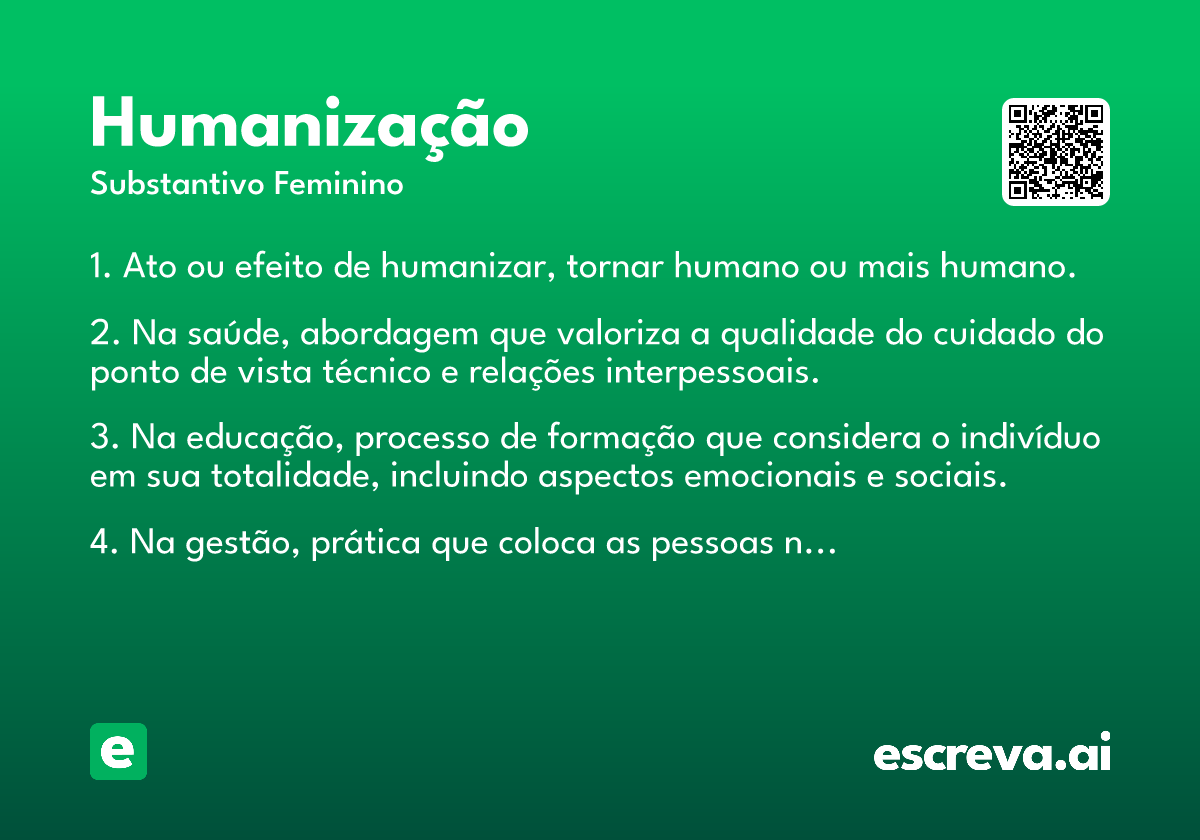 humanização