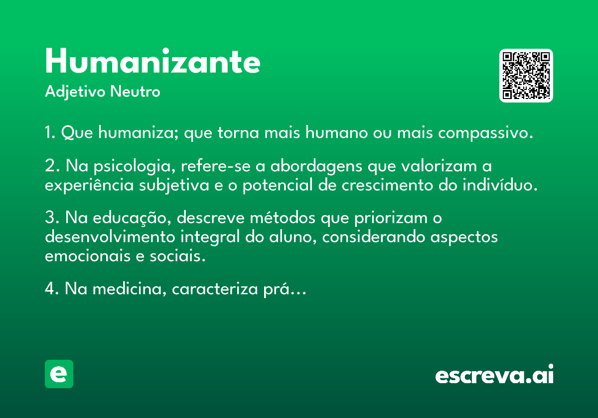 humanizante
