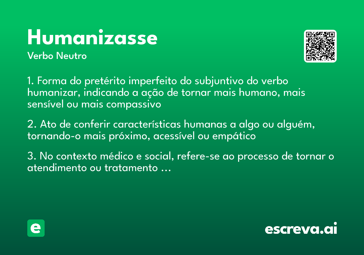 humanizasse