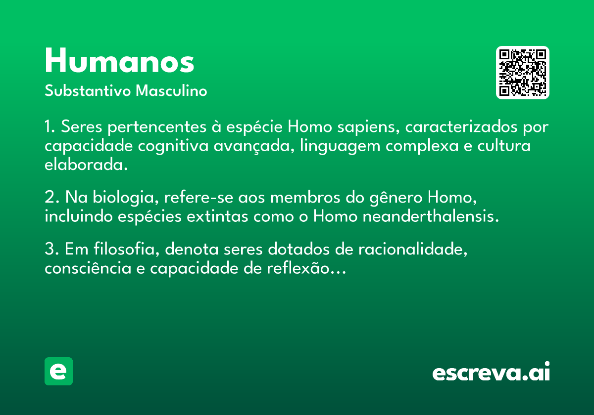 humanos