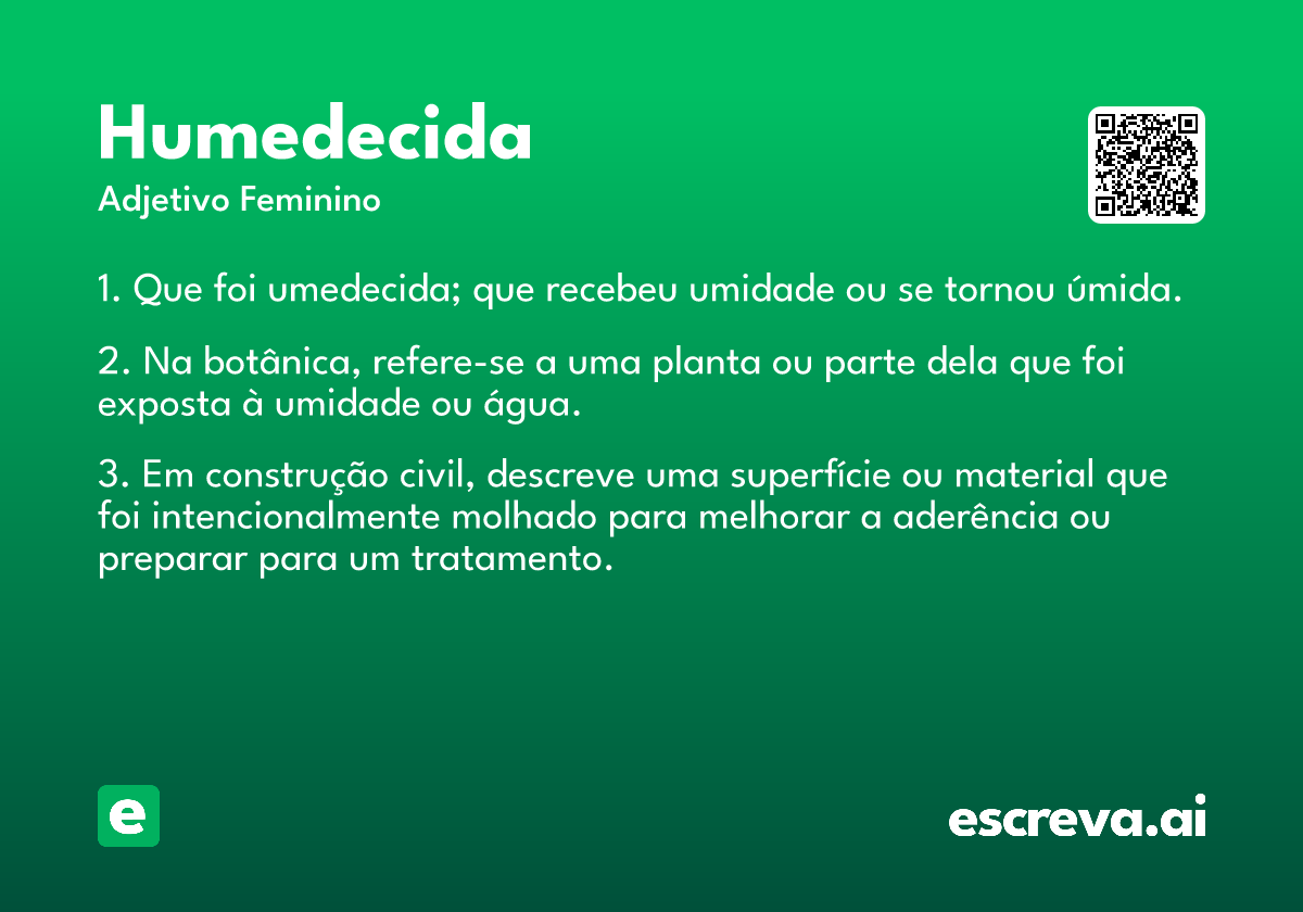 humedecida