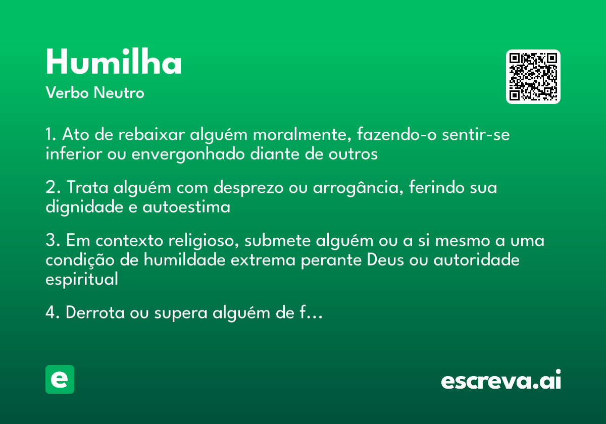 humilha