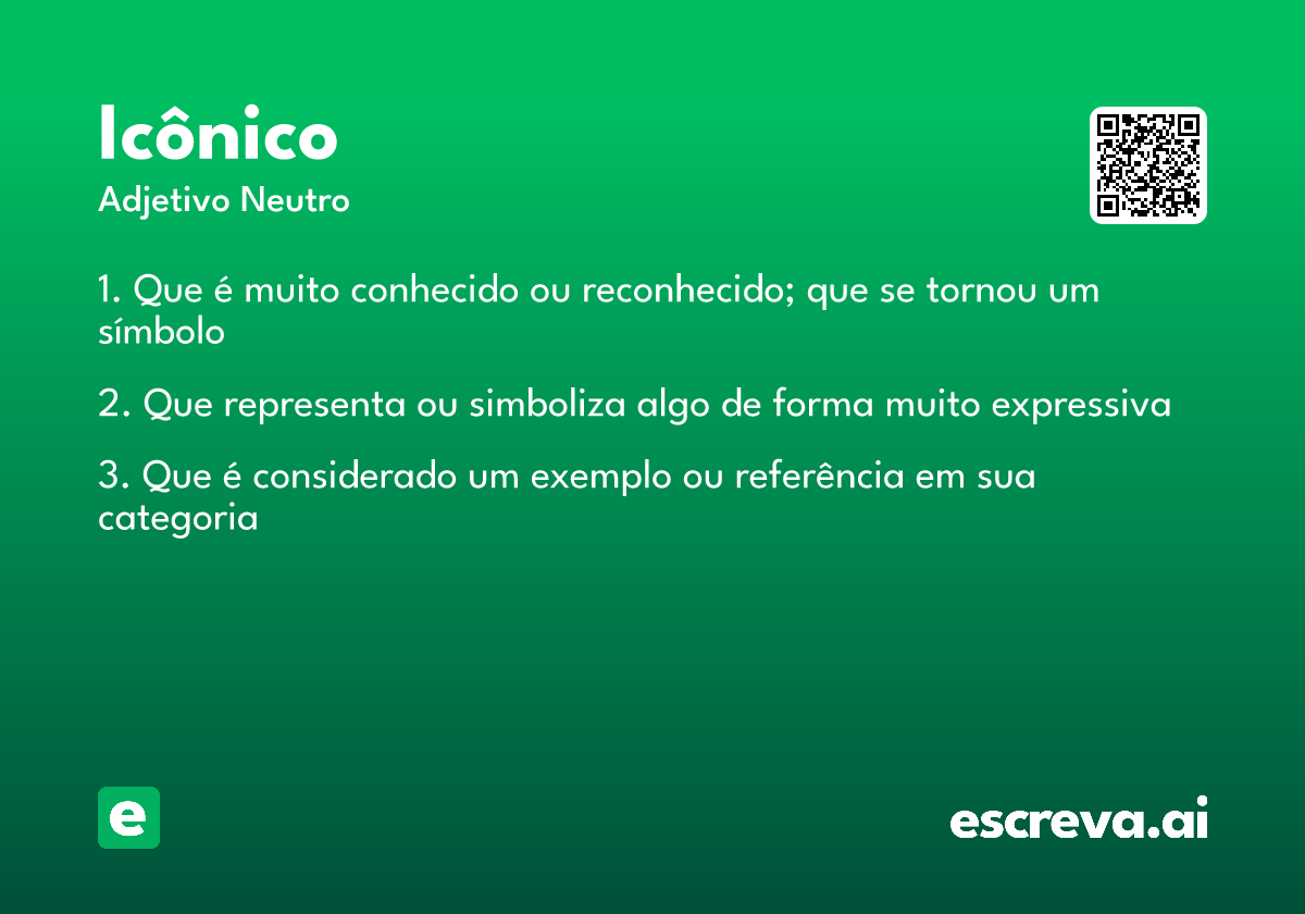 icônico