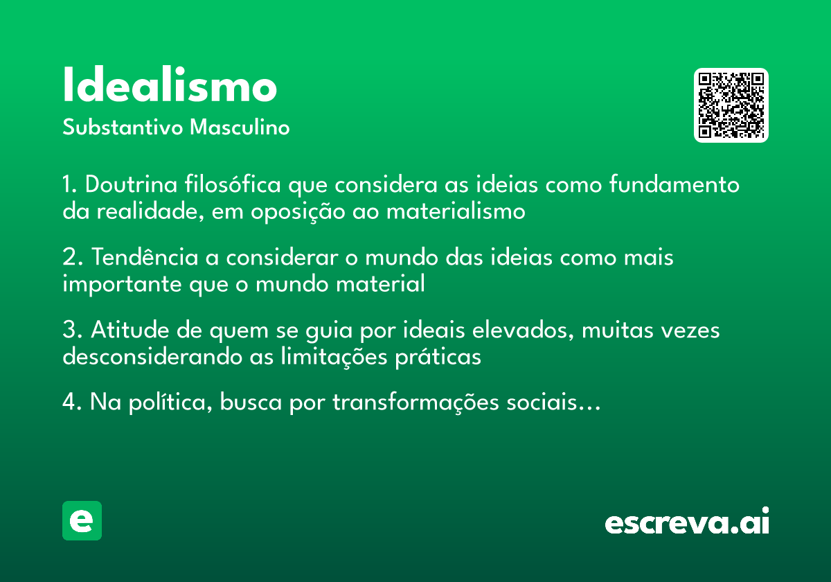 idealismo