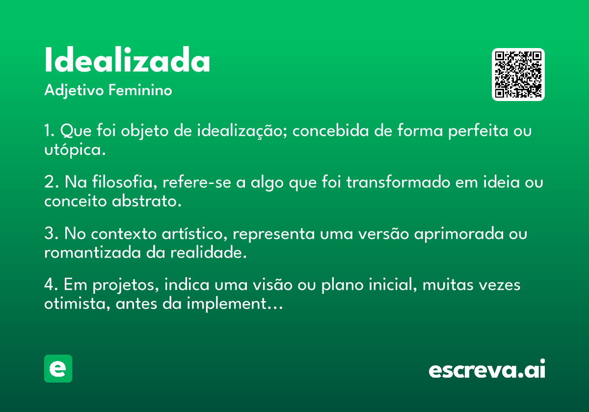 idealizada