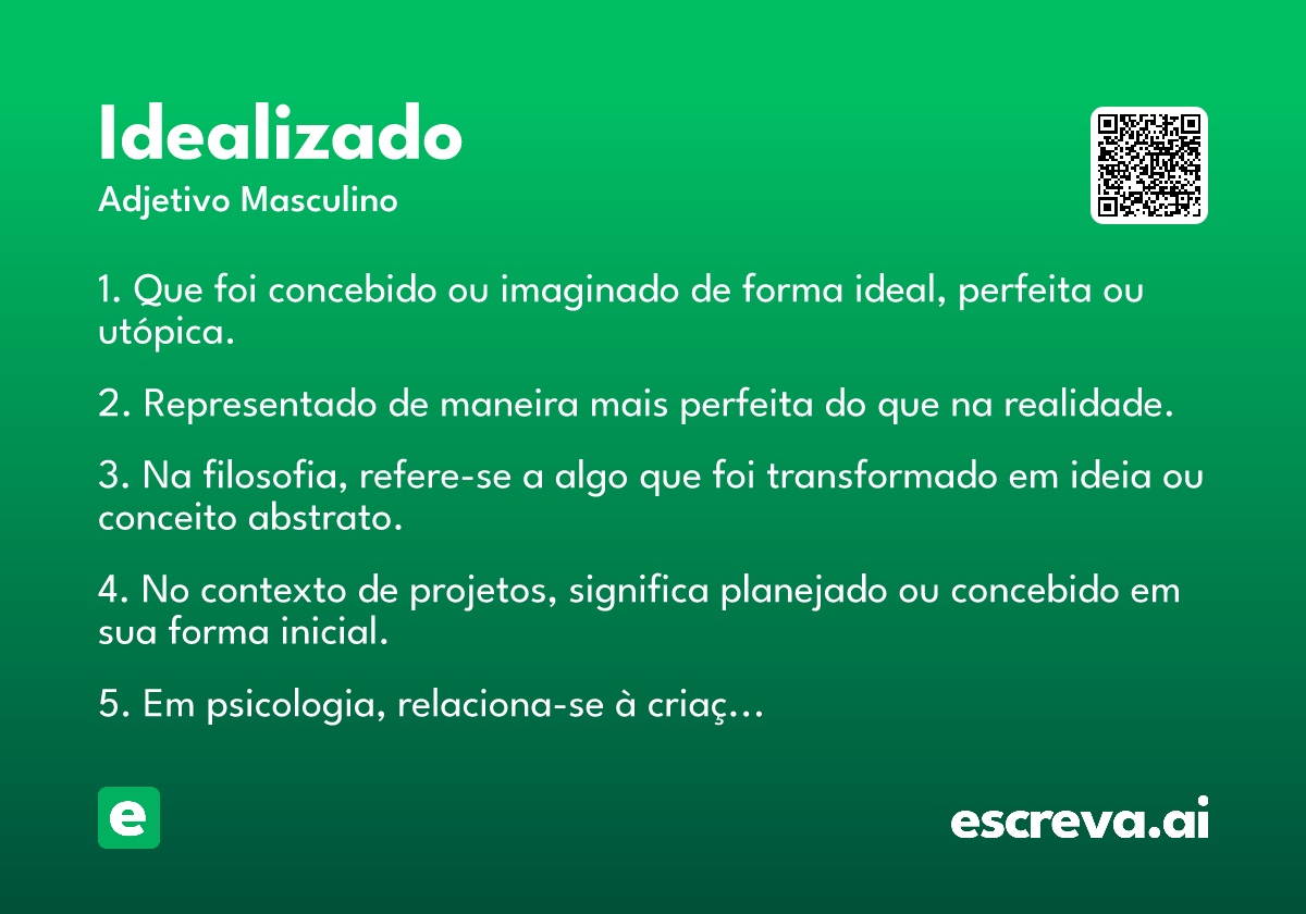 idealizado