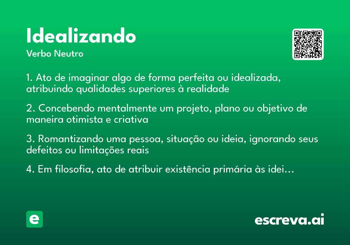 idealizando
