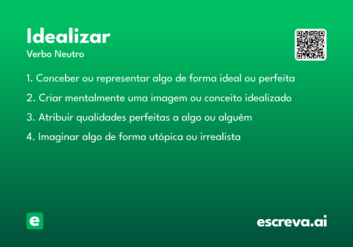 idealizar