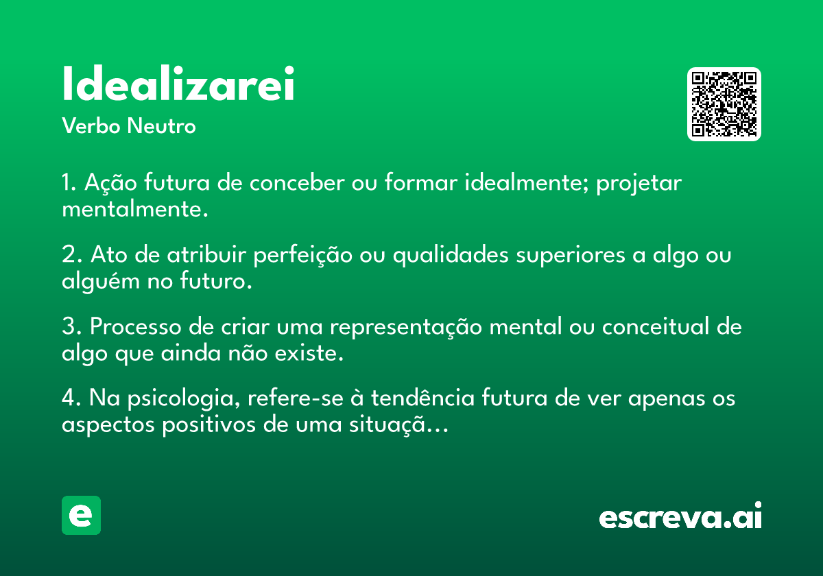 idealizarei