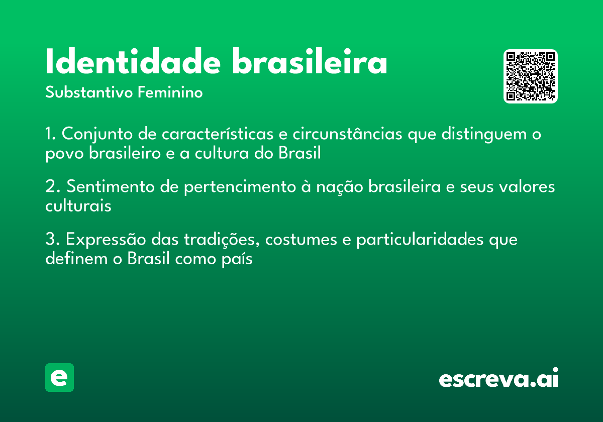 identidade brasileira