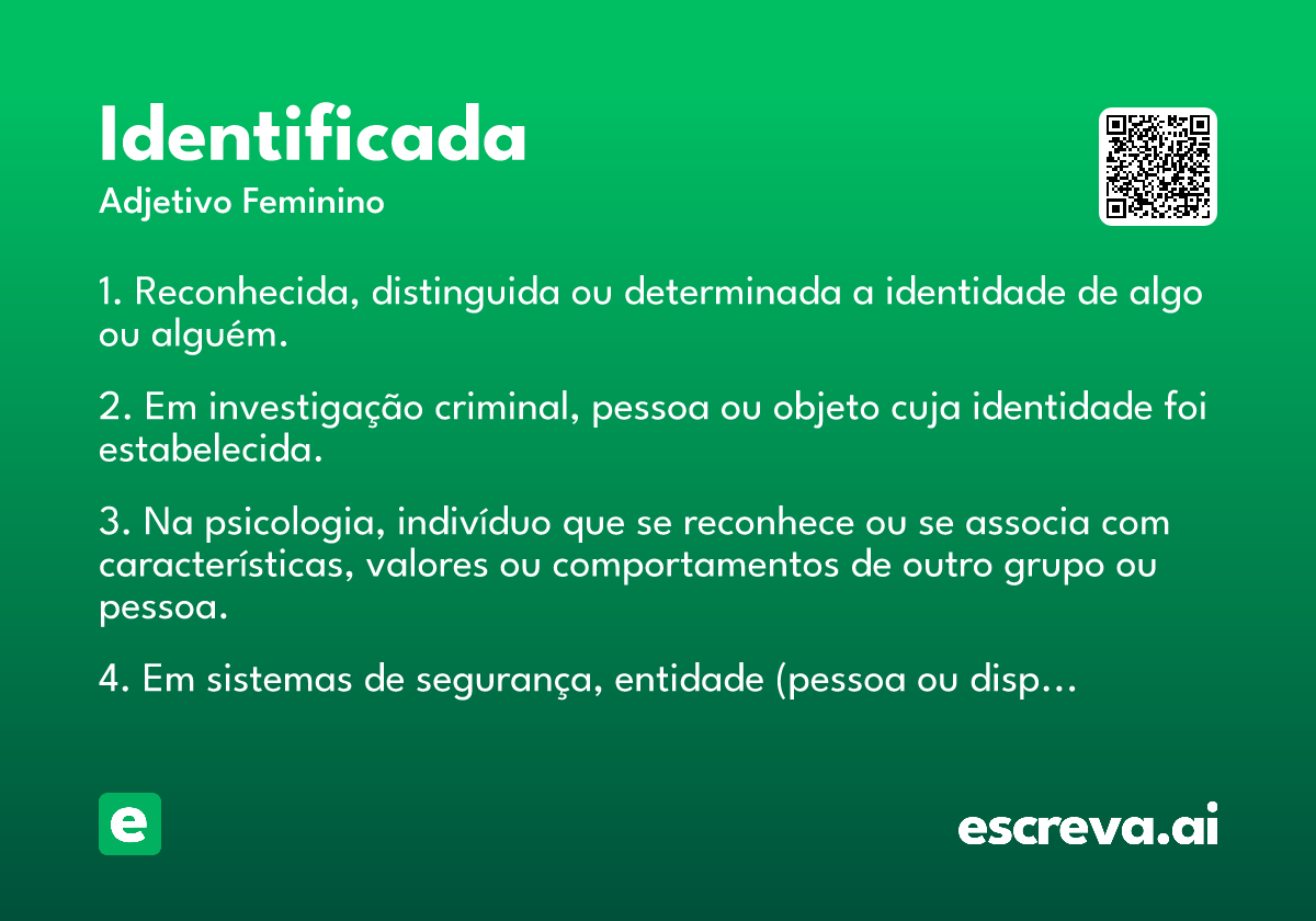 identificada