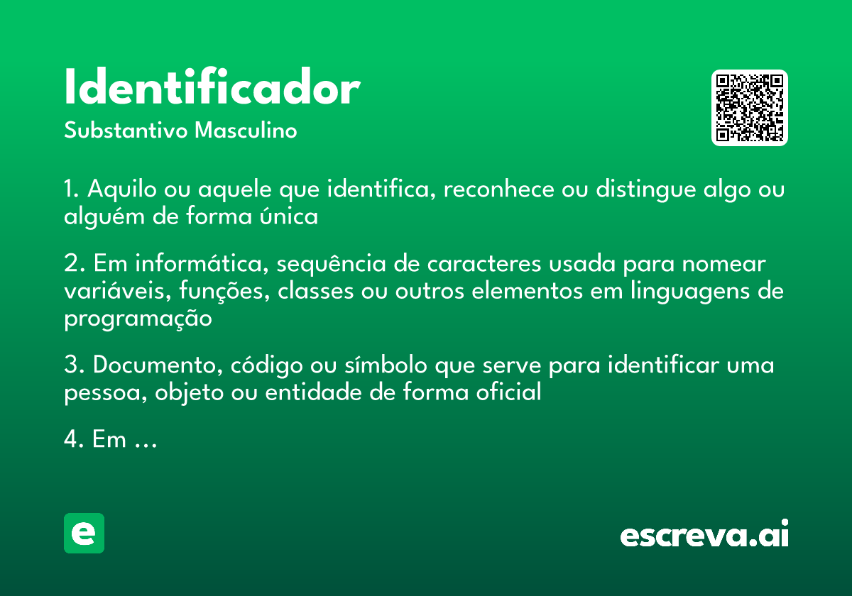 identificador