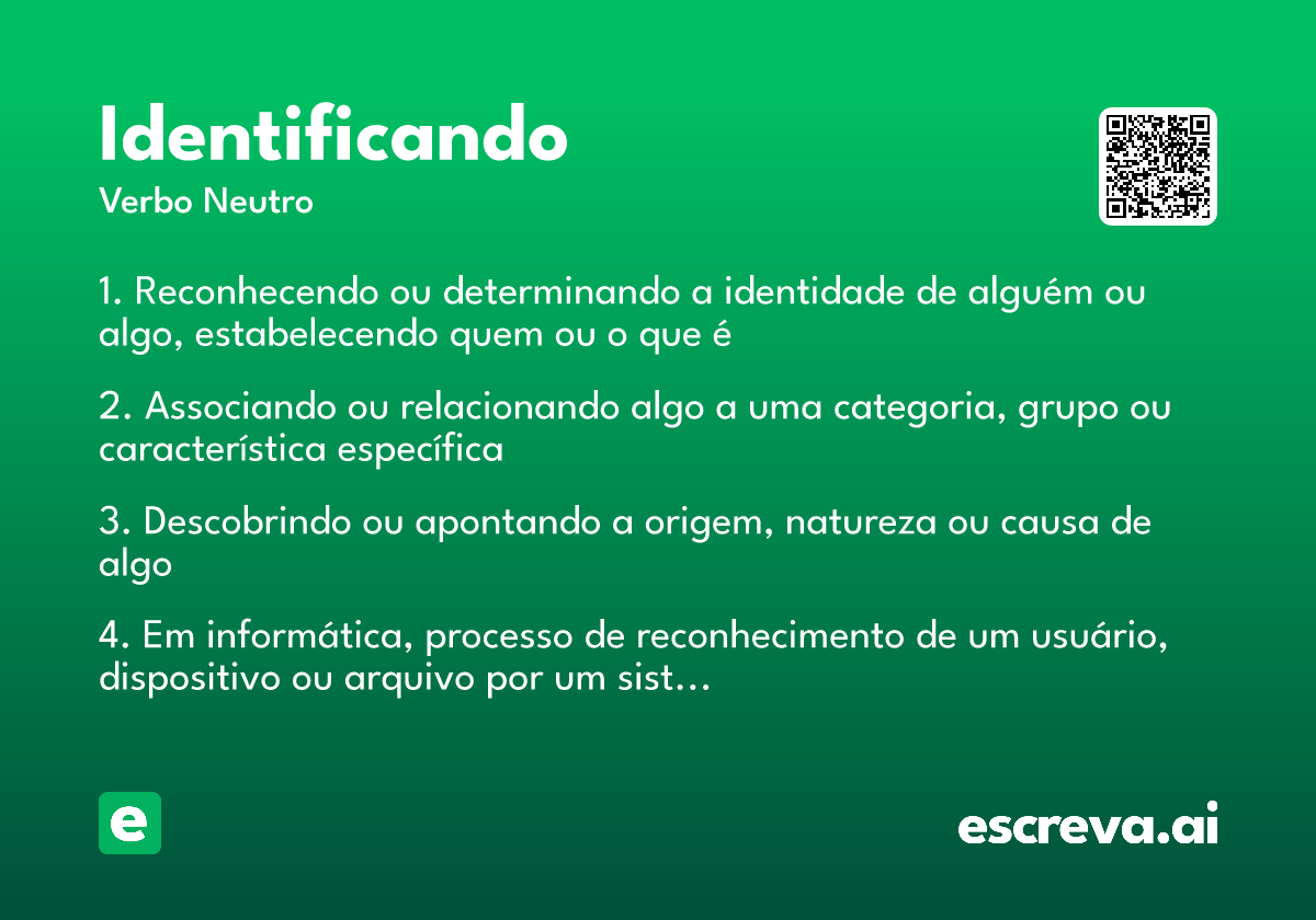 identificando