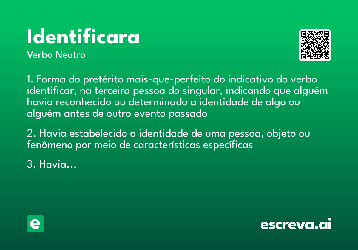 identificara