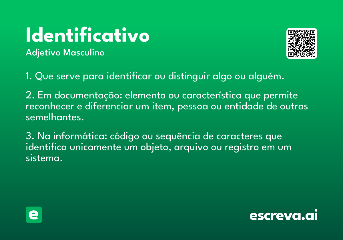 identificativo