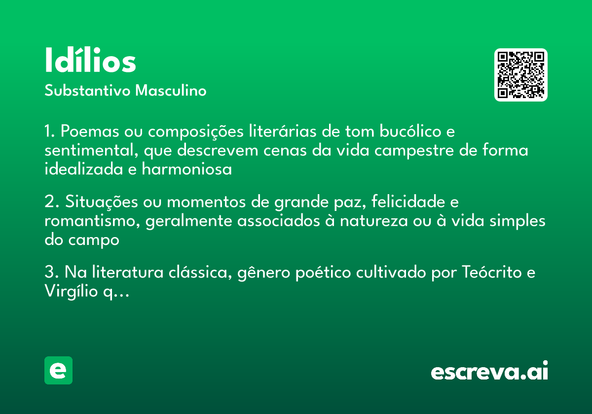 idílios