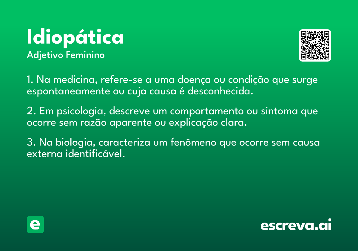 idiopática