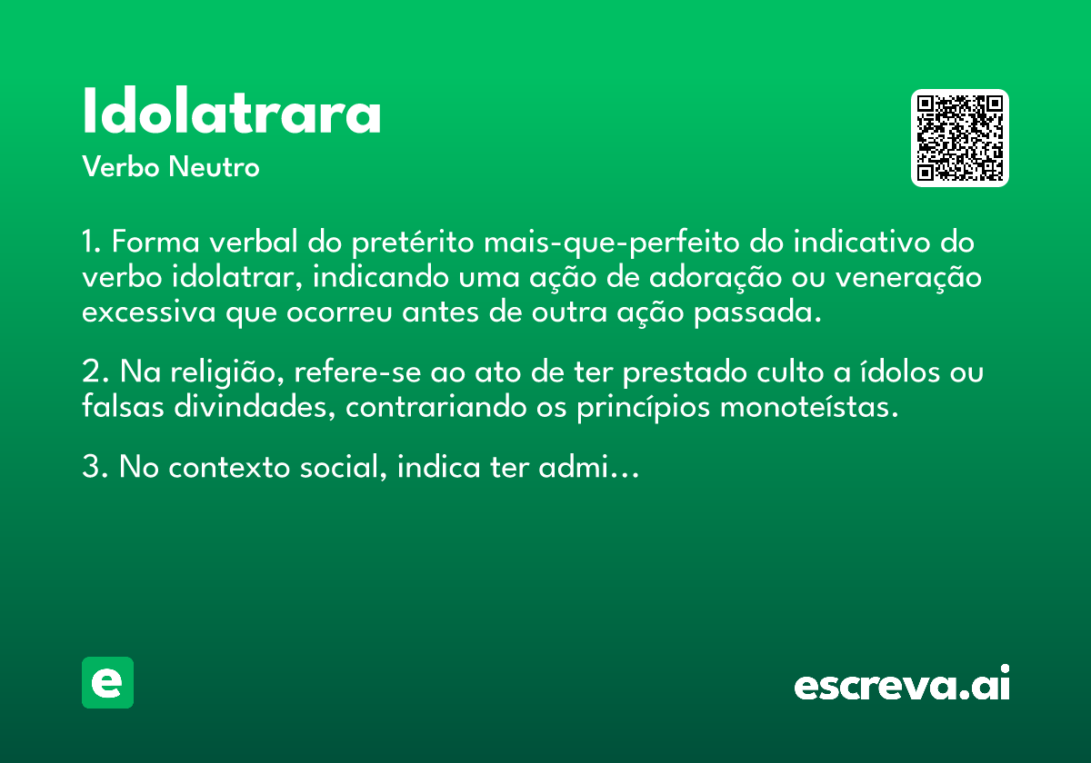 idolatrara
