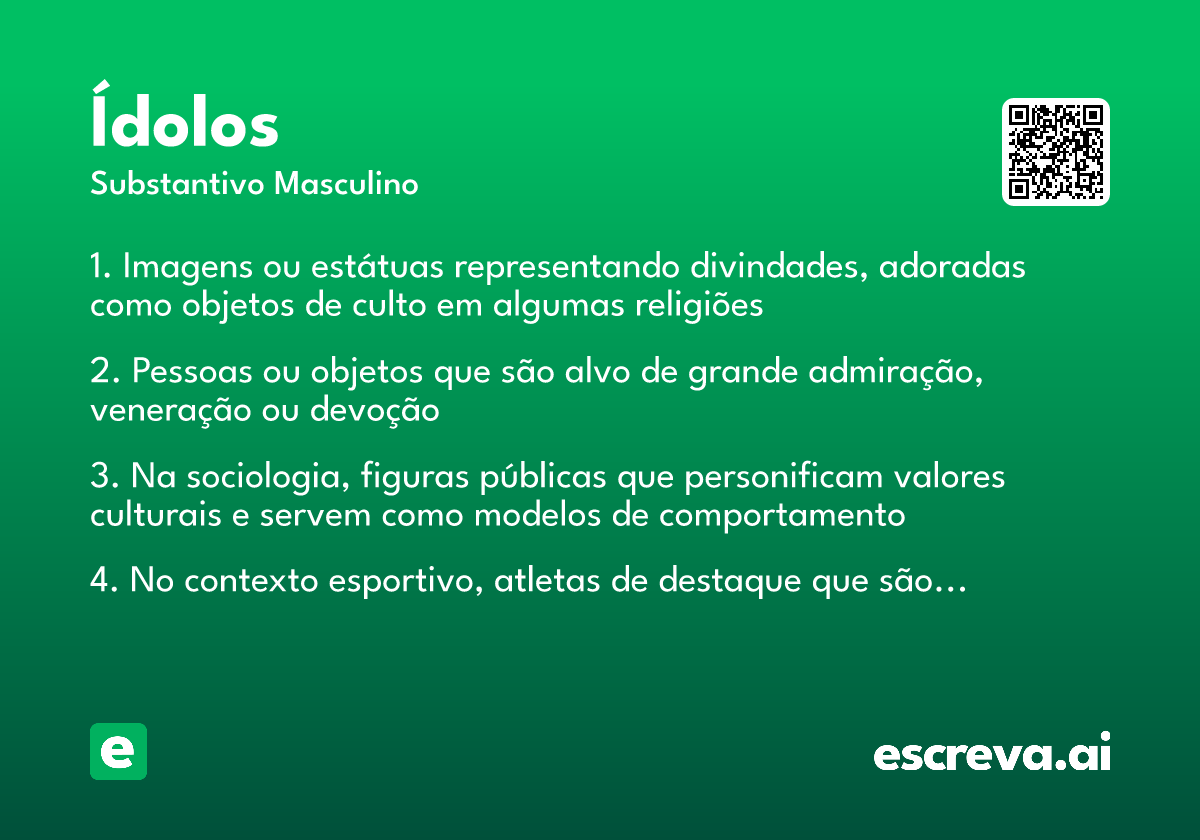 ídolos