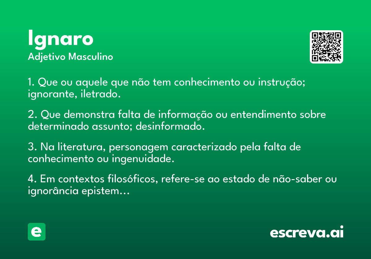 ignaro