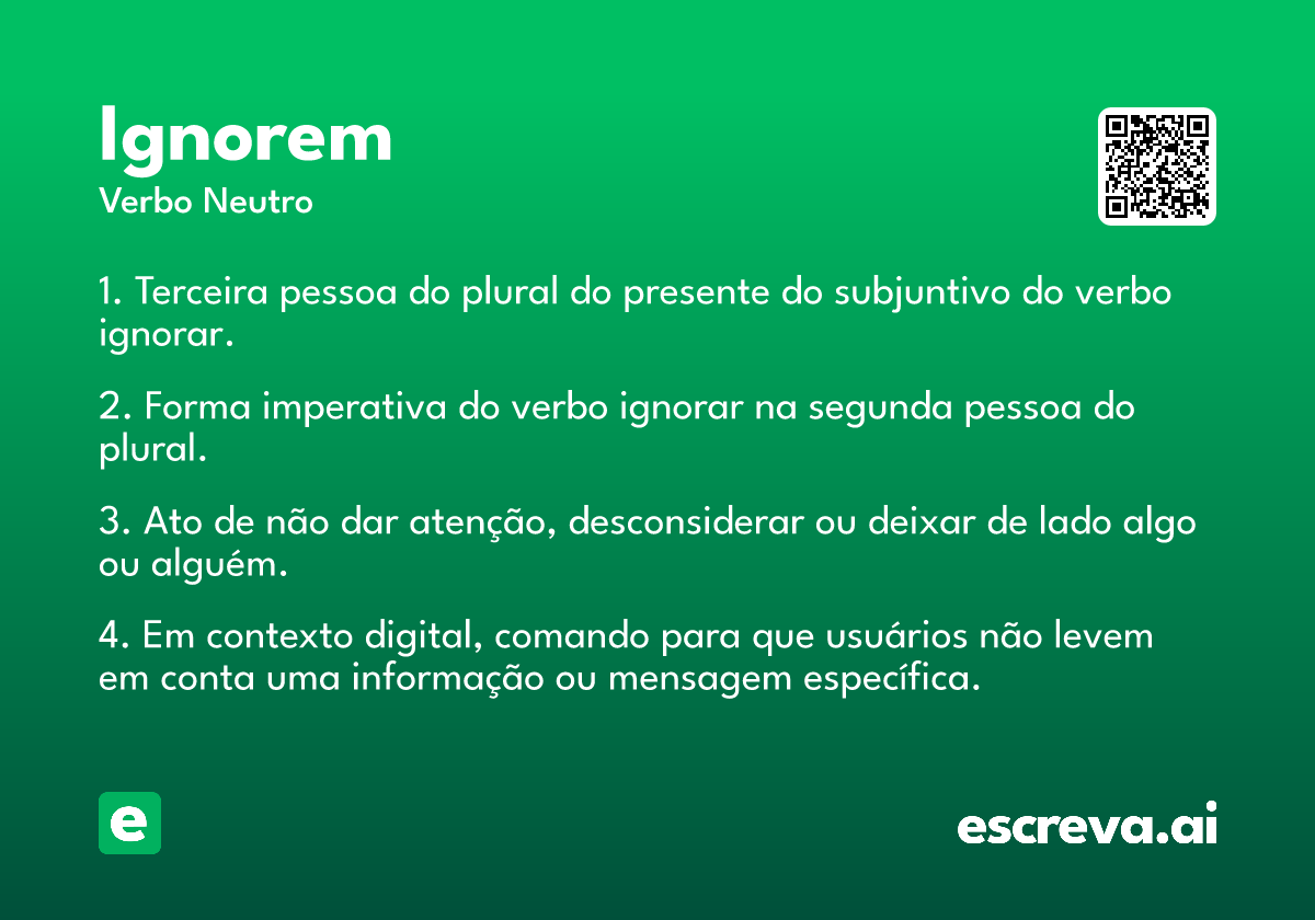 ignorem